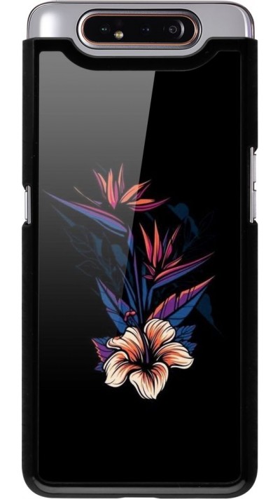 Coque Samsung Galaxy A80 - Dark Flowers