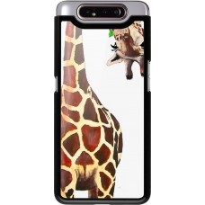 Hülle Samsung Galaxy A80 - Giraffe Fit