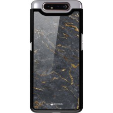 Hülle Samsung Galaxy A80 - Grey Gold Marble