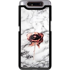 Hülle Samsung Galaxy A80 - Marble Rose Gold