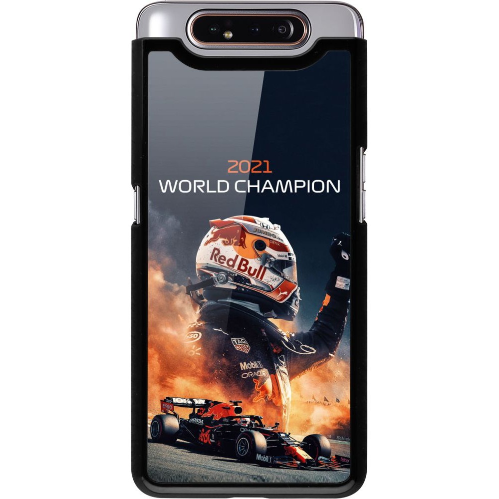 Hülle Samsung Galaxy A80 - Max Verstappen 2021 World Champion