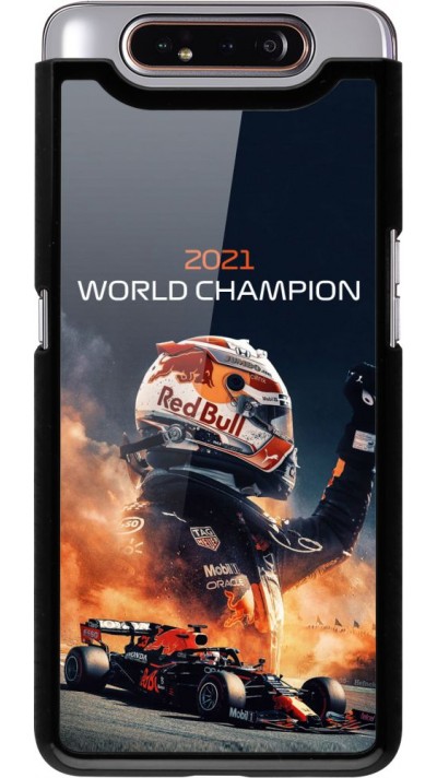 Hülle Samsung Galaxy A80 - Max Verstappen 2021 World Champion