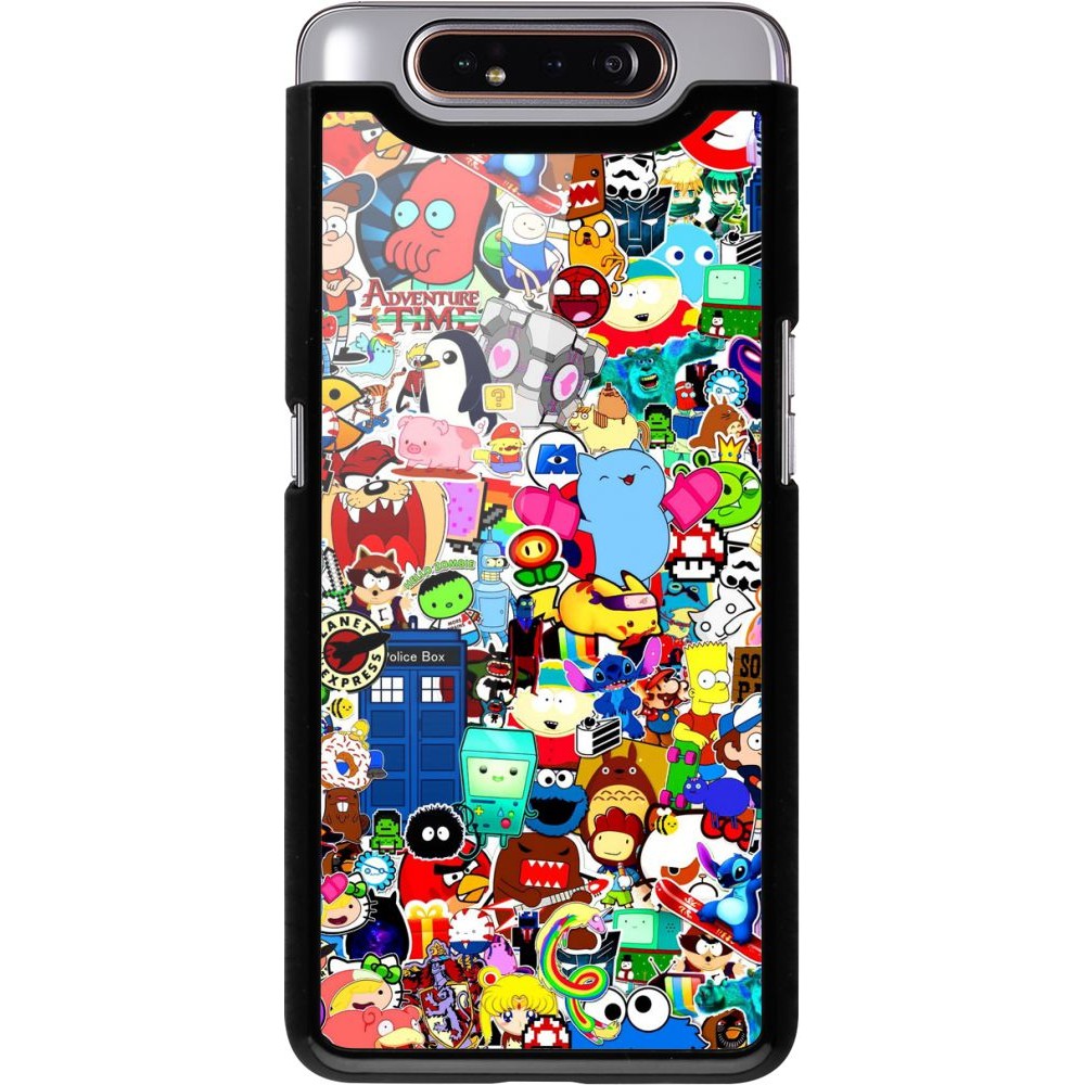 Coque Samsung Galaxy A80 - Mixed cartoons