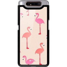 Coque Samsung Galaxy A80 - Pink Flamingos Pattern