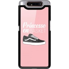 Coque Samsung Galaxy A80 - princesse en basket