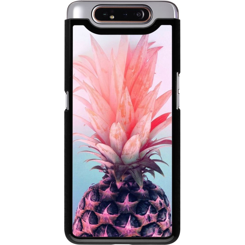 Hülle Samsung Galaxy A80 - Purple Pink Pineapple