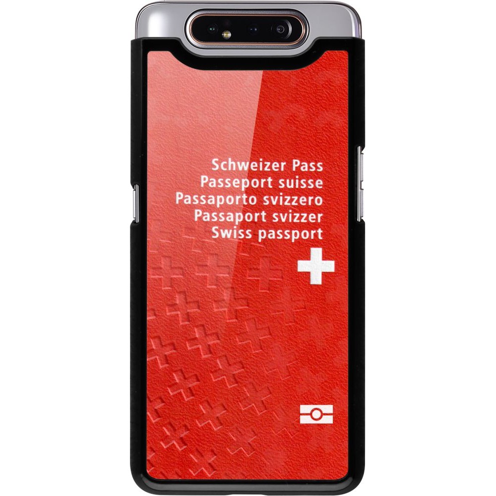 Hülle Samsung Galaxy A80 - Swiss Passport