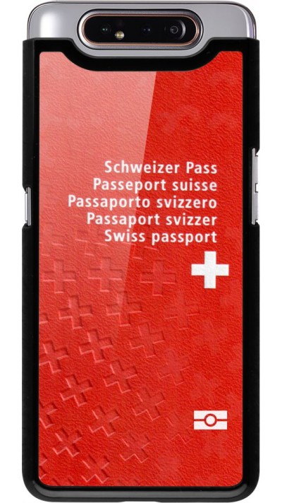 Hülle Samsung Galaxy A80 - Swiss Passport