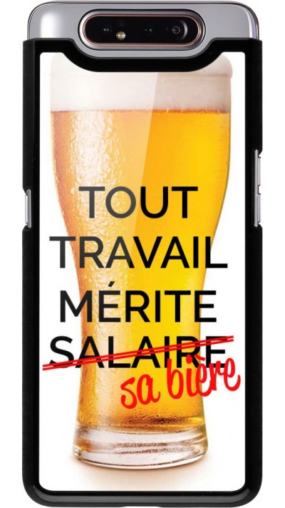 Hülle Samsung Galaxy A80 - Tout travail mérite sa bière