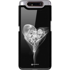 Hülle Samsung Galaxy A80 - Valentine 2022 Black Smoke