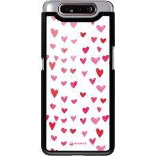Hülle Samsung Galaxy A80 - Valentine 2022 Many pink hearts