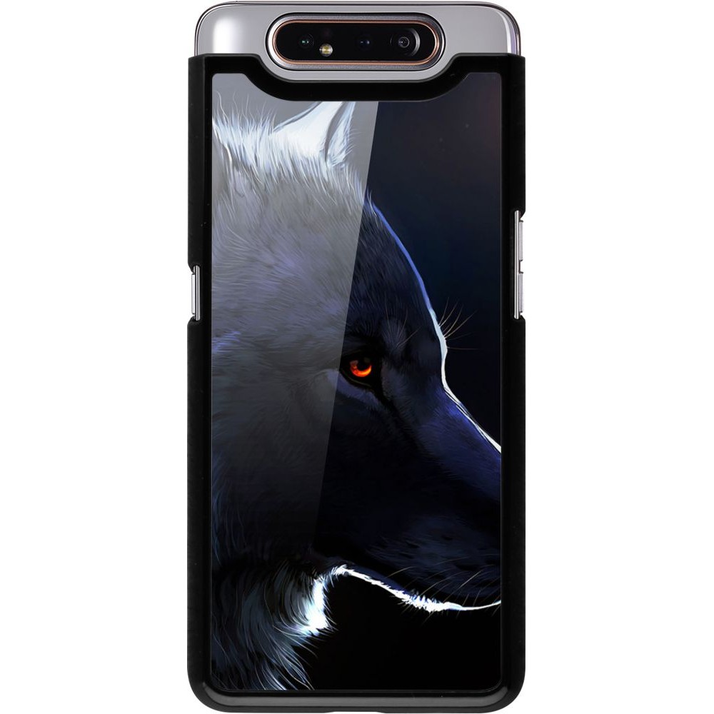 Hülle Samsung Galaxy A80 - Wolf Shape