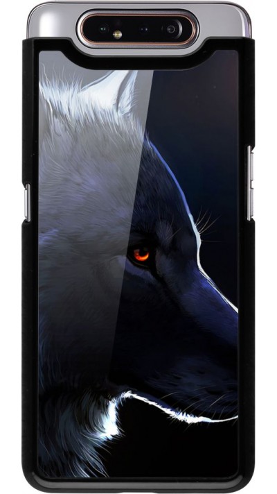 Coque Samsung Galaxy A80 - Wolf Shape