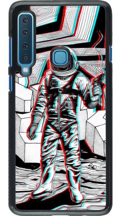 Hülle Samsung Galaxy A9 - Anaglyph Astronaut