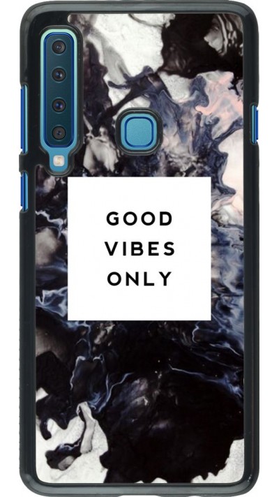 Coque Samsung Galaxy A9 - Marble Good Vibes Only