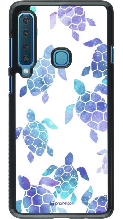 Hülle Samsung Galaxy A9 - Turtles pattern watercolor