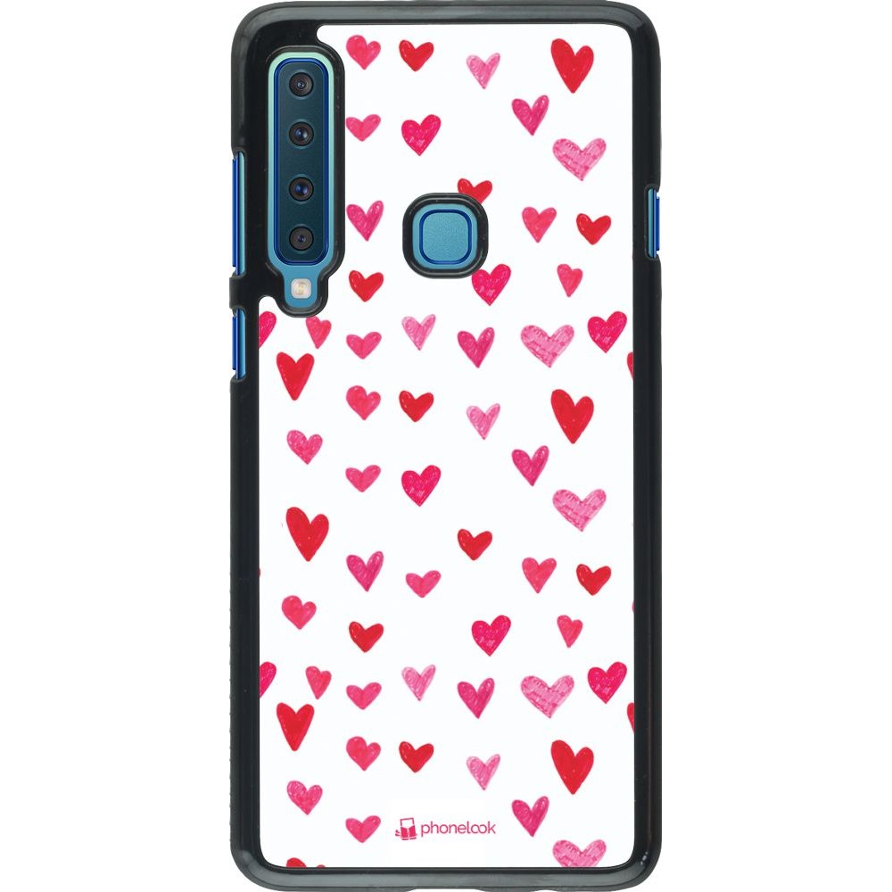 Hülle Samsung Galaxy A9 - Valentine 2022 Many pink hearts