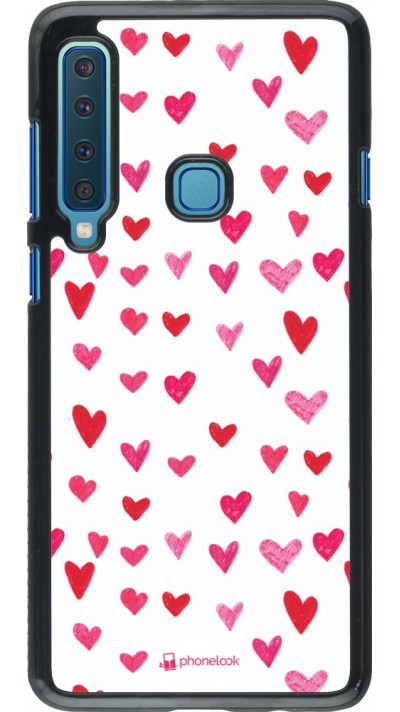 Coque Samsung Galaxy A9 - Valentine 2022 Many pink hearts