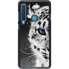 Coque Samsung Galaxy A9 - White tiger blue eye