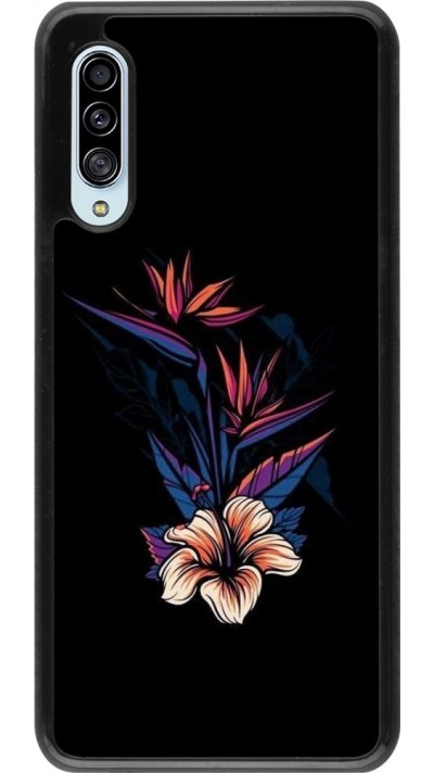 Coque Samsung Galaxy A90 5G - Dark Flowers