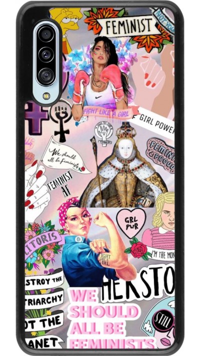 Coque Samsung Galaxy A90 5G - Girl Power Collage