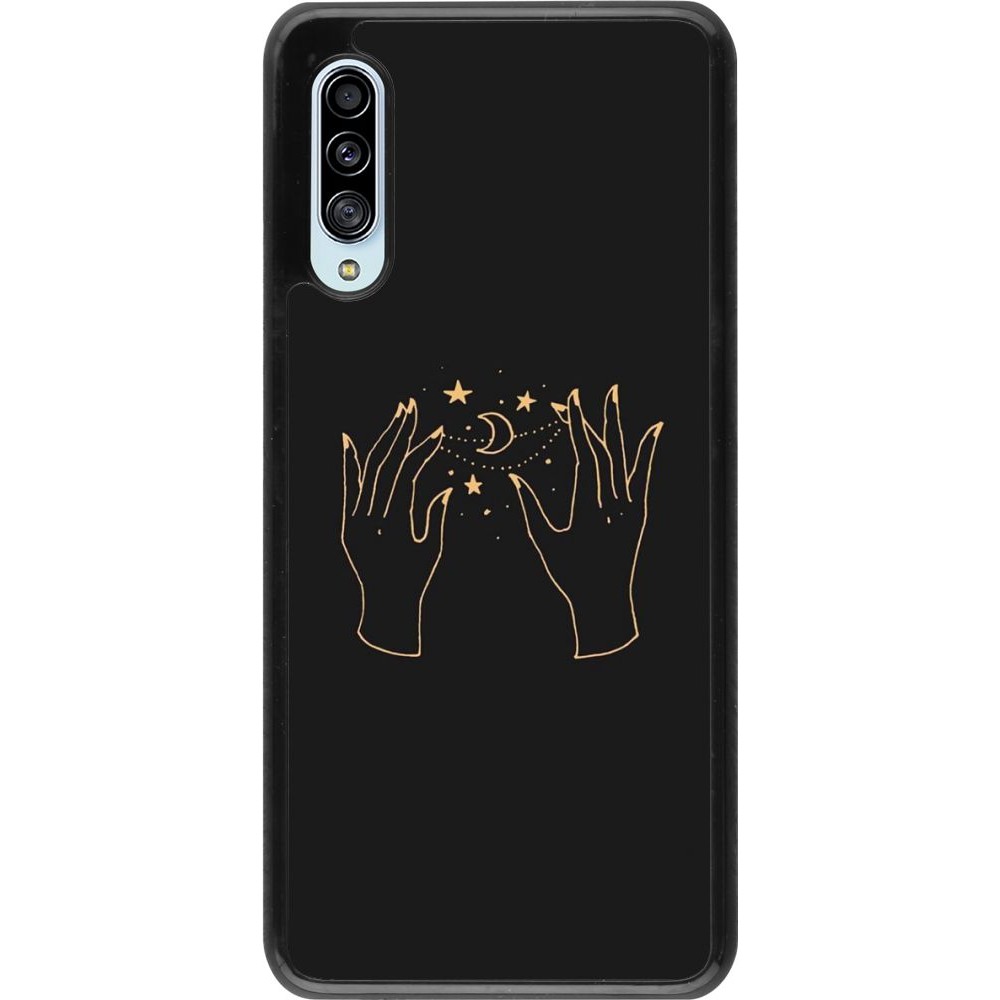 Hülle Samsung Galaxy A90 5G - Grey magic hands