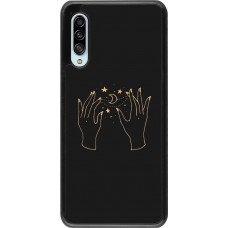 Hülle Samsung Galaxy A90 5G - Grey magic hands