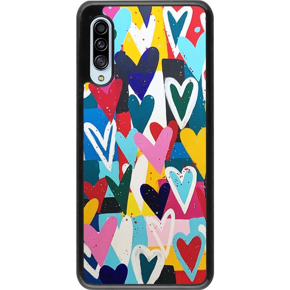 Coque Samsung Galaxy A90 5G - Joyful Hearts