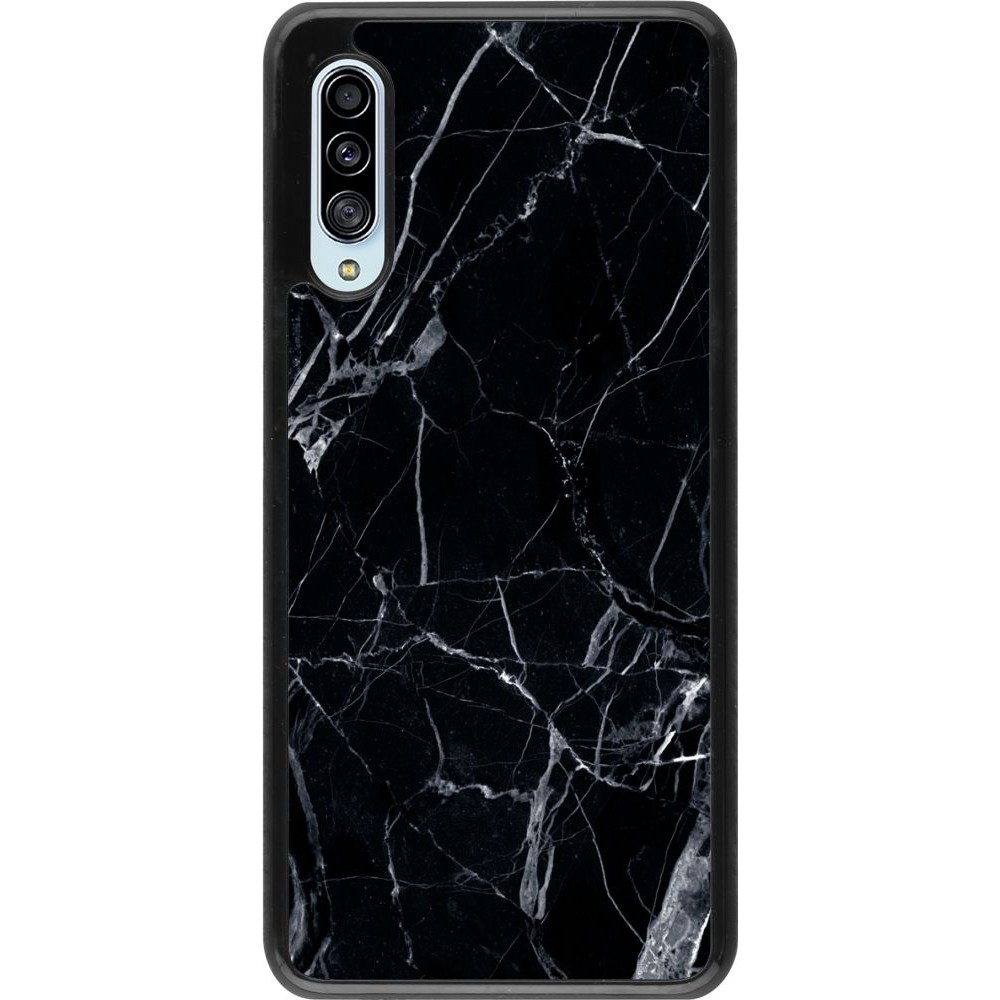 Coque Samsung Galaxy A90 5G - Marble Black 01