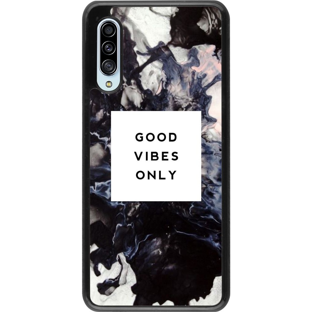 Coque Samsung Galaxy A90 5G - Marble Good Vibes Only