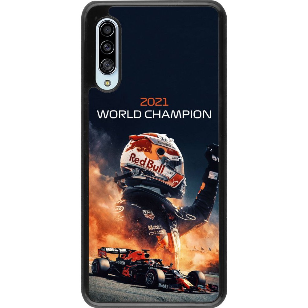 Coque Samsung Galaxy A90 5G - Max Verstappen 2021 World Champion