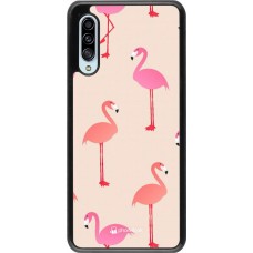 Coque Samsung Galaxy A90 5G - Pink Flamingos Pattern