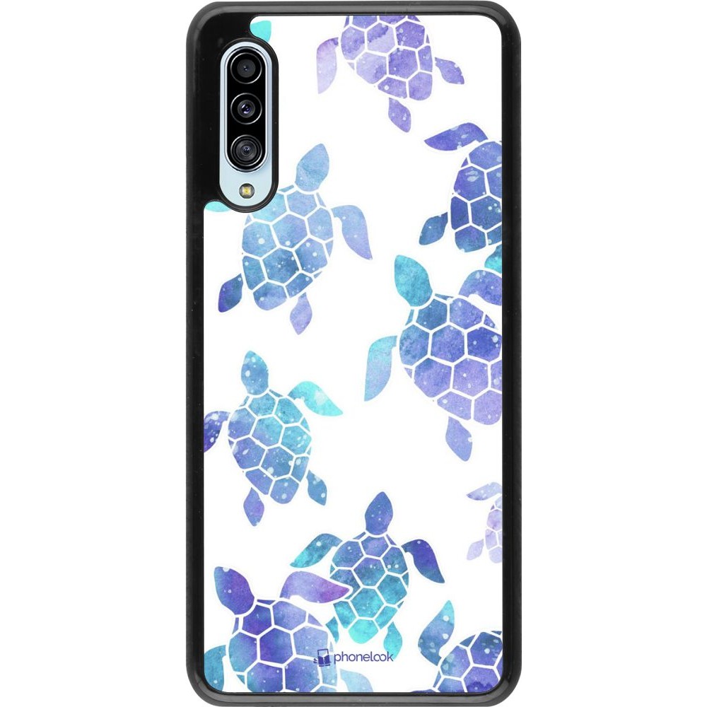 Hülle Samsung Galaxy A90 5G - Turtles pattern watercolor