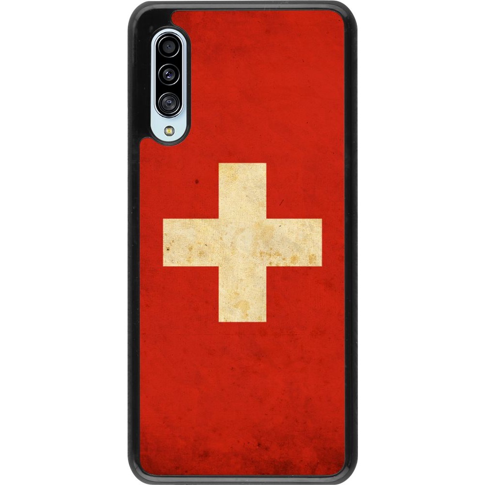 Coque Samsung Galaxy A90 5G - Vintage Flag SWISS