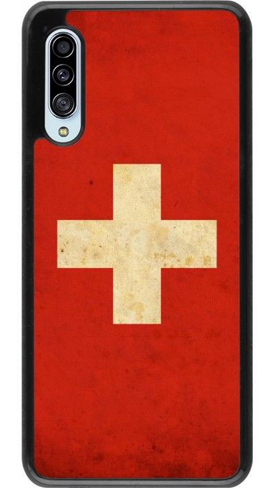 Hülle Samsung Galaxy A90 5G - Vintage Flag SWISS