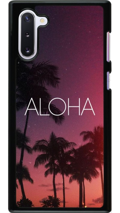 Hülle Samsung Galaxy Note 10 - Aloha Sunset Palms