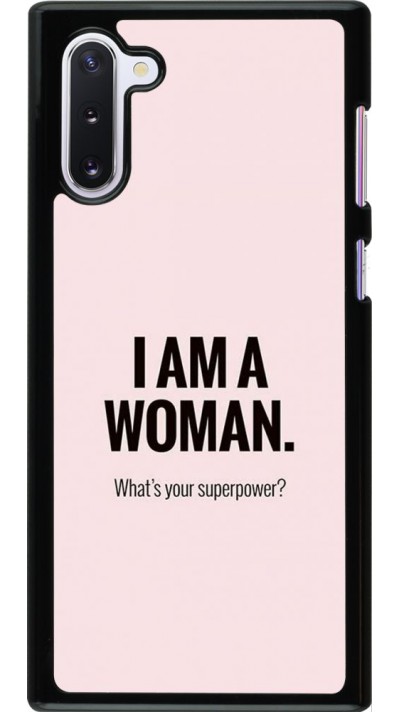 Coque Samsung Galaxy Note 10 - I am a woman