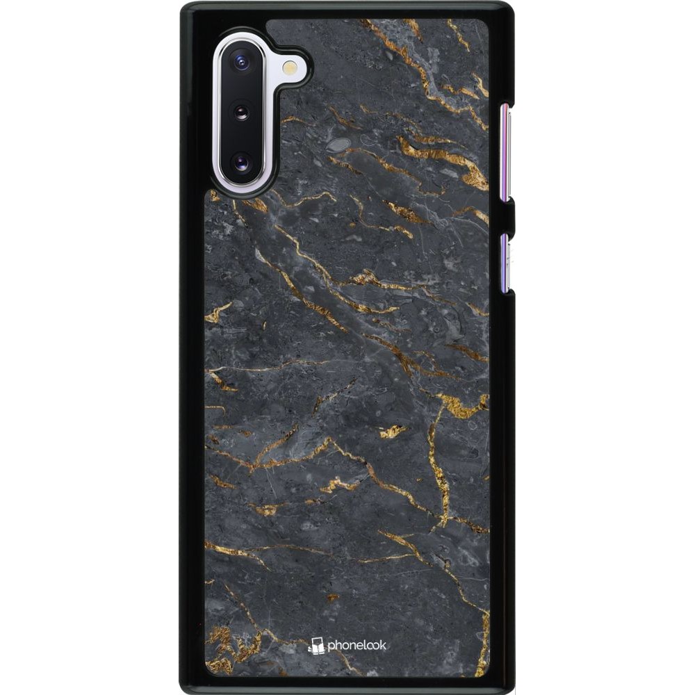 Hülle Samsung Galaxy Note 10 - Grey Gold Marble