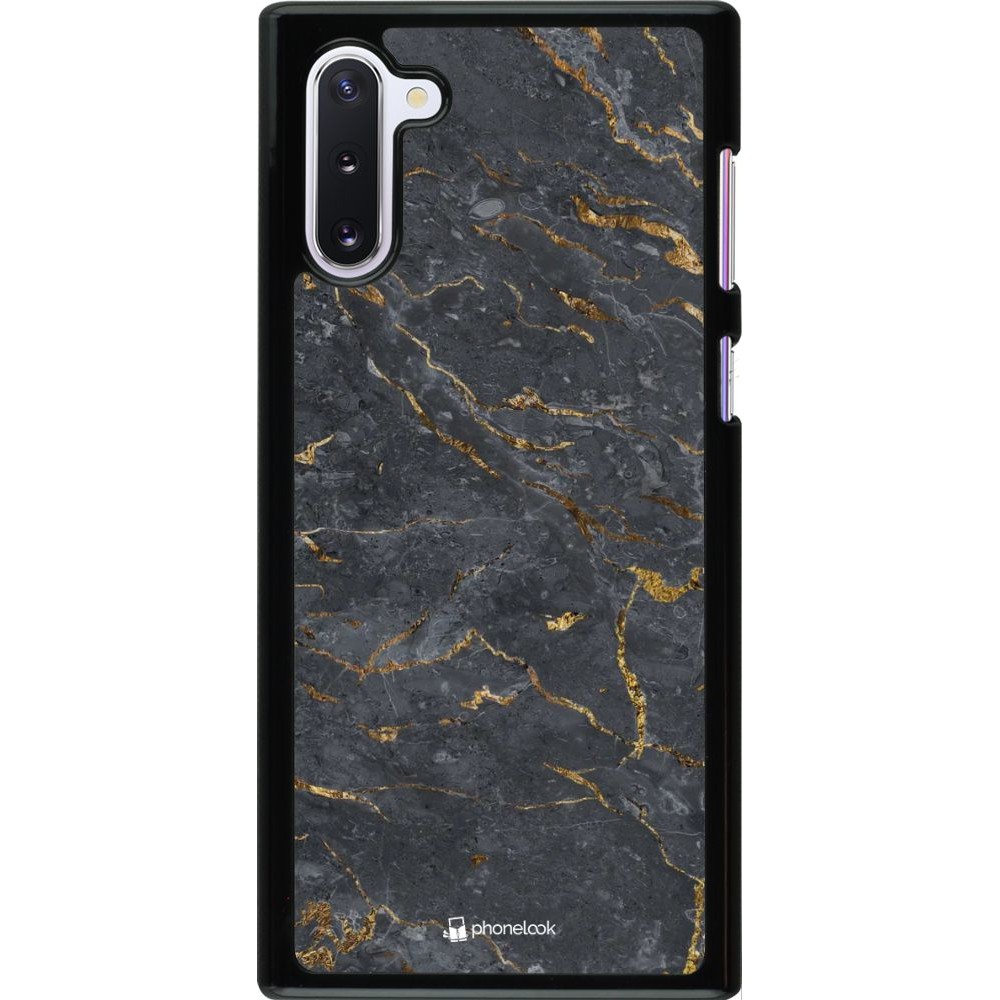 Coque Samsung Galaxy Note 10 - Grey Gold Marble