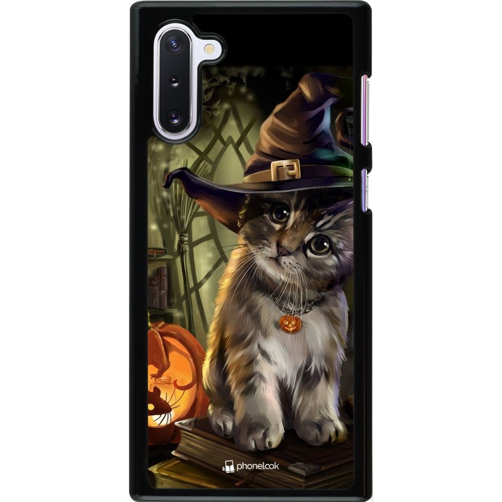 Hülle Samsung Galaxy Note 10 - Halloween 21 Witch cat