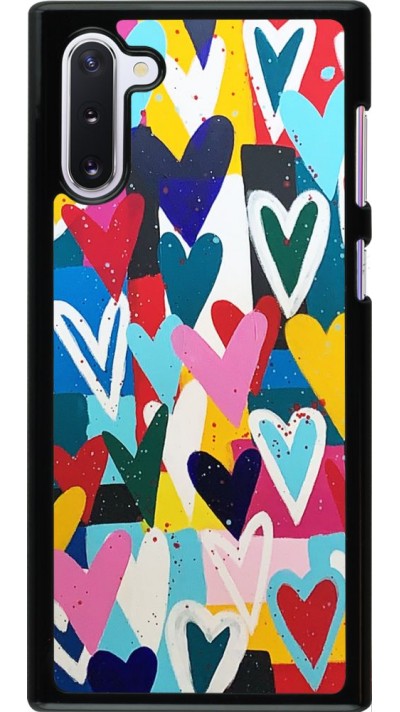Coque Samsung Galaxy Note 10 - Joyful Hearts