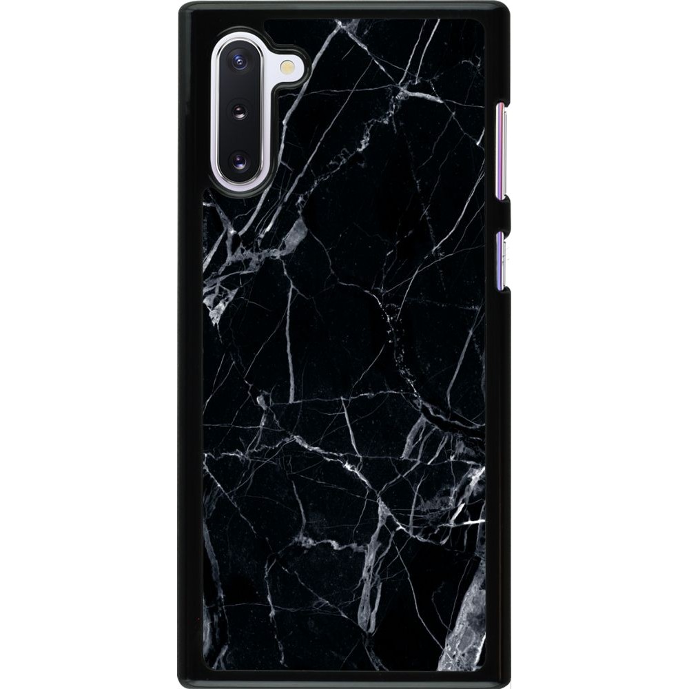 Hülle Samsung Galaxy Note 10 - Marble Black 01