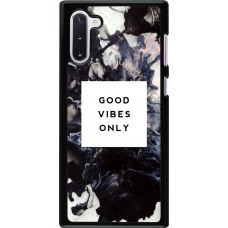 Coque Samsung Galaxy Note 10 - Marble Good Vibes Only