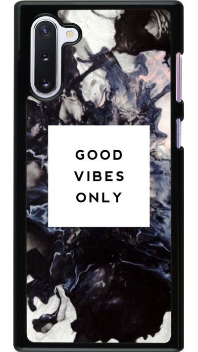 Coque Samsung Galaxy Note 10 - Marble Good Vibes Only