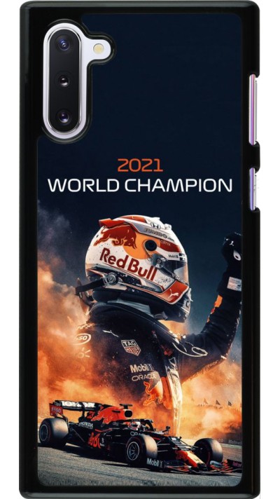 Coque Samsung Galaxy Note 10 - Max Verstappen 2021 World Champion
