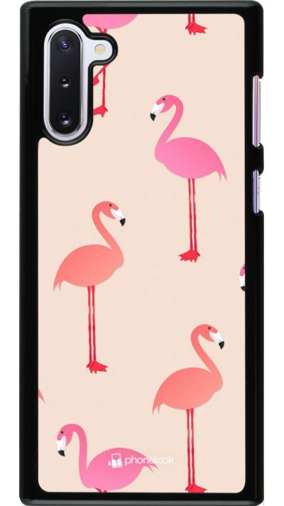 Coque Samsung Galaxy Note 10 - Pink Flamingos Pattern