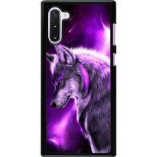 Coque Samsung Galaxy Note 10 - Purple Sky Wolf