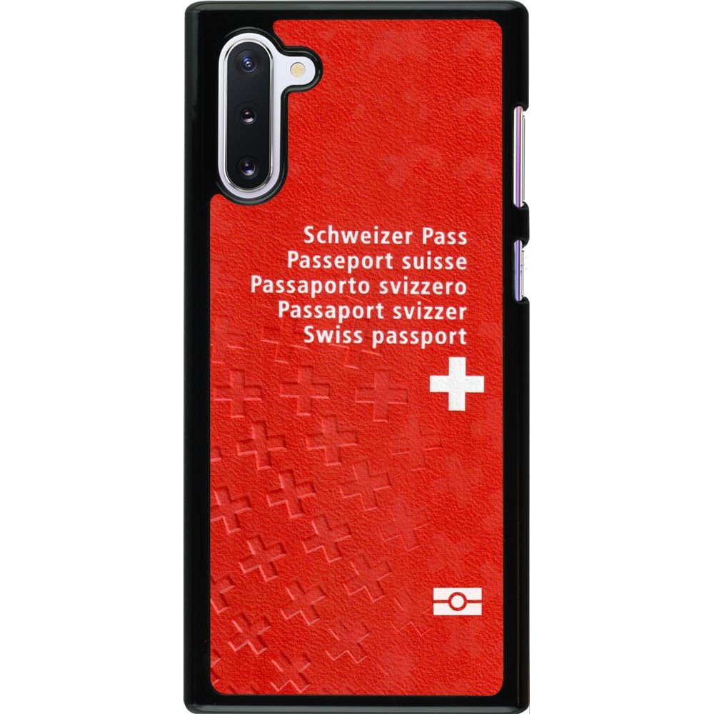 Hülle Samsung Galaxy Note 10 - Swiss Passport