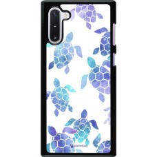 Coque Samsung Galaxy Note 10 - Turtles pattern watercolor