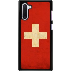 Coque Samsung Galaxy Note 10 - Vintage Flag SWISS